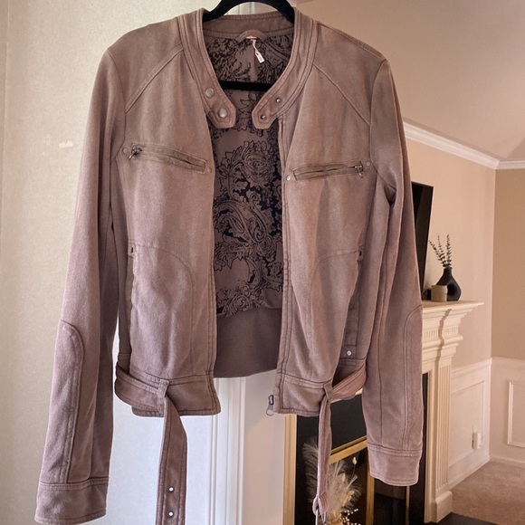 Free People Ride By Knit Moto Jacket - Picture 5 of 9